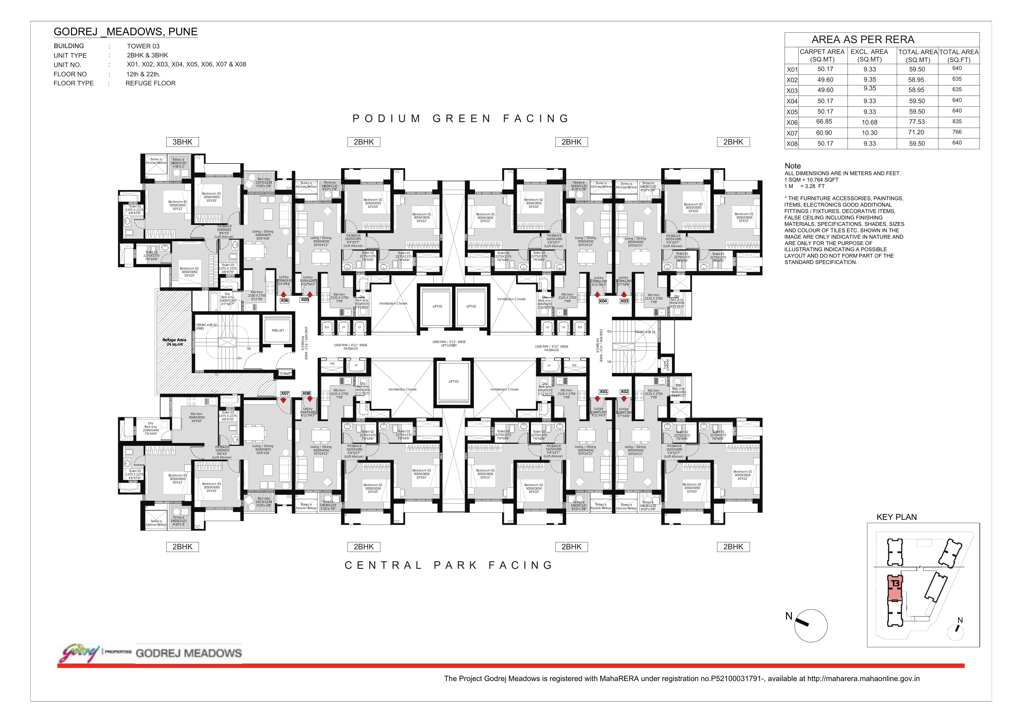 Godrej Meadows Floor plan 2